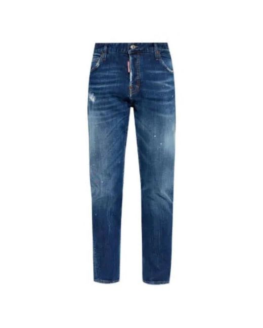 DSquared² Jeans ,Blauw ,Katoen Slim Twst Jeans in het Blue voor heren