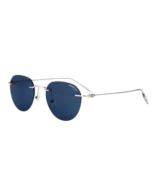 Montblanc Blue Sunglasses for men