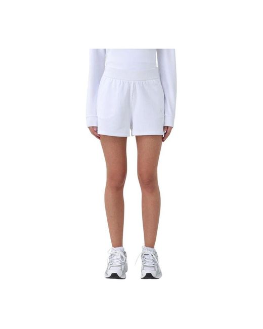 ARMANI EXCHANGE White Stilvolle Violette Exchange Shorts