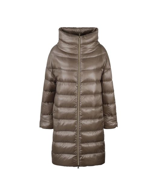 Herno Brown Down Jackets