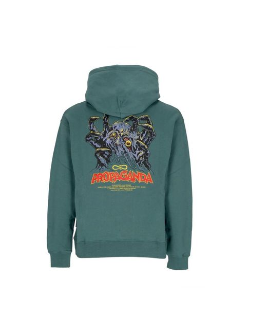Propaganda Green Hoodies for men