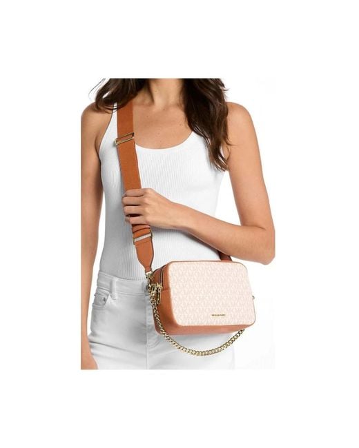 Michael Kors Natural Cross Body Bags