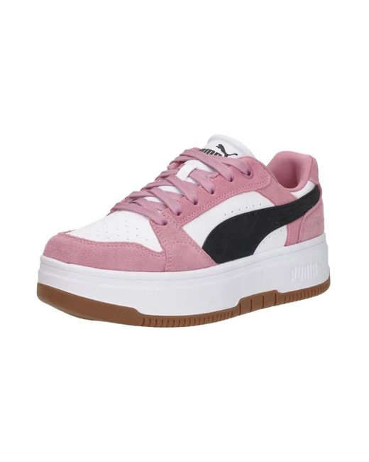 PUMA Pink Rebound Low Sd Sneakers
