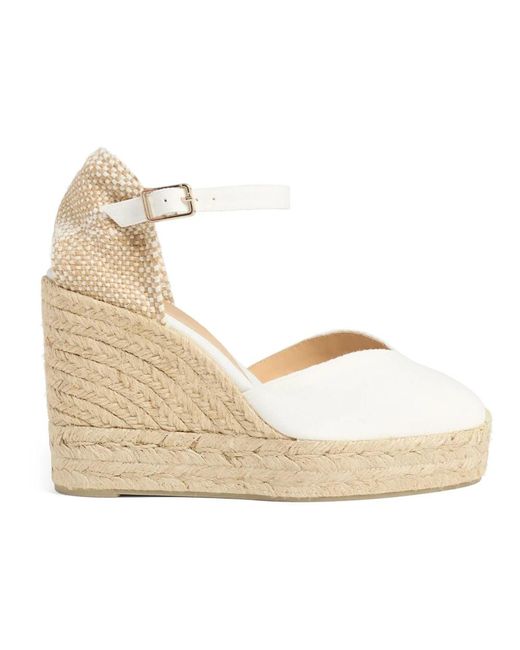 Castaner Metallic Wedges