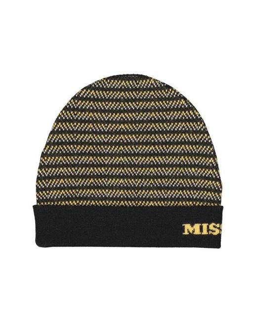 Missoni Green Beanies for men