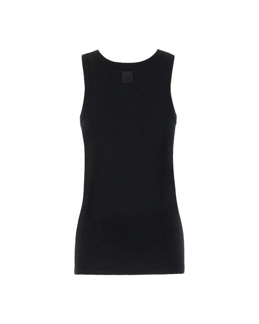Raf Simons Black Sleeveless Tops
