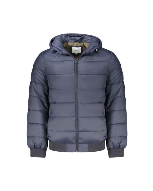 Pepe Jeans Polyamide Jacket in het Blue voor heren