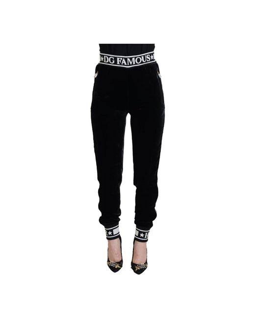 Dolce & Gabbana Black Sweatpants