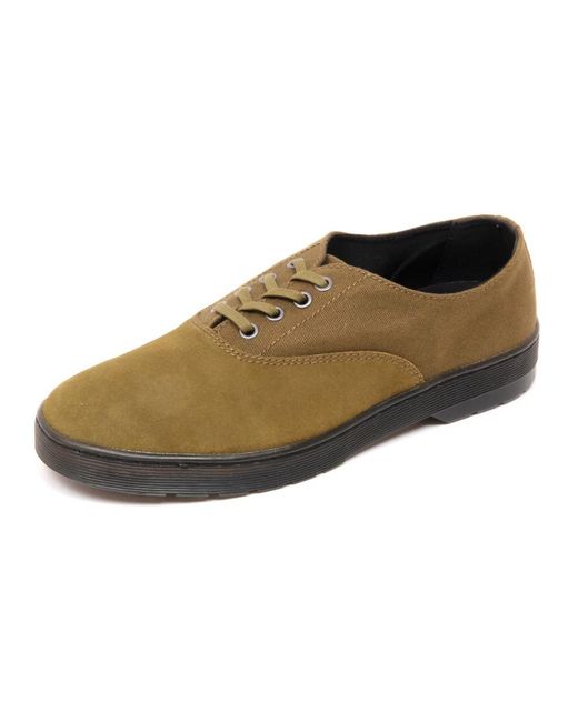Dr. Martens Brown Laced Shoes for men