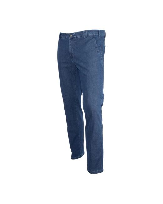 Meyer Blue Slim-Fit Jeans for men