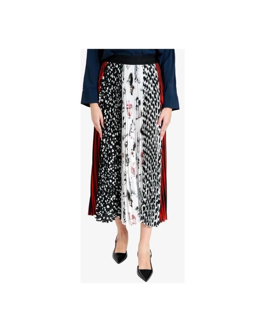 Midi Skirts MSGM en coloris Black