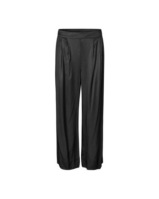 Masai Black Wide Trousers
