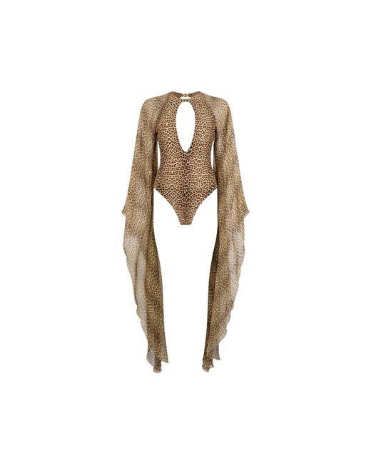Roberto Cavalli Metallic One-Piece