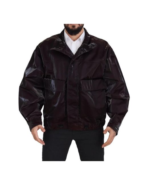 Dolce & Gabbana Black Light Jackets for men