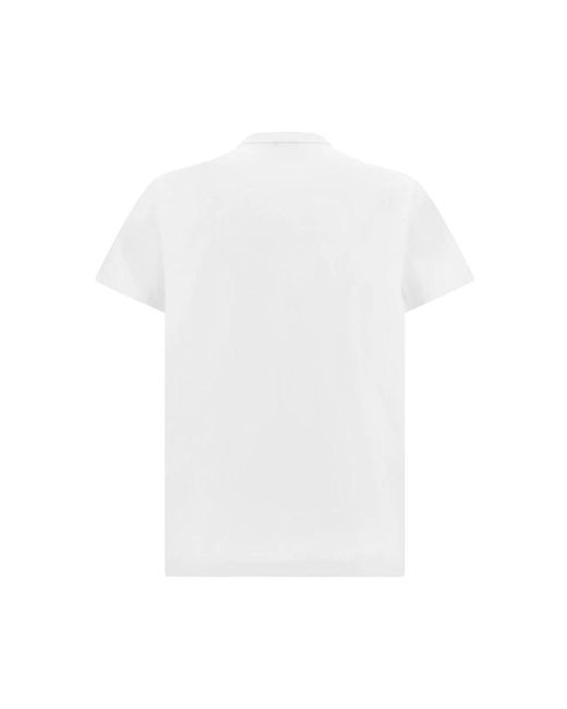 McQueen White T-Shirts for men