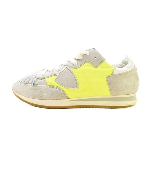 Sneakers di Philippe Model in Yellow da Uomo