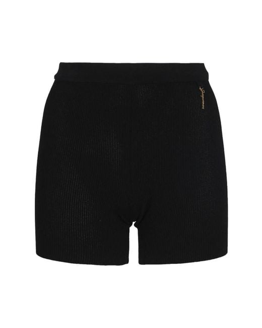 Jacquemus Black Short Shorts