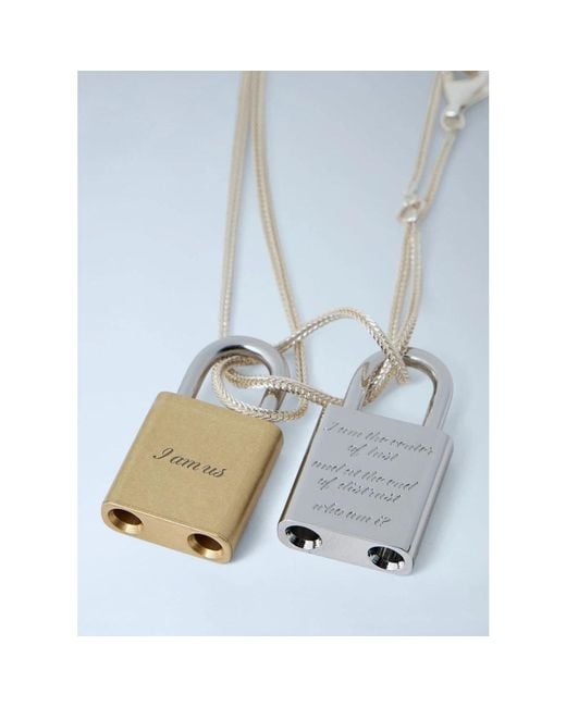 Our Legacy Metallic Necklaces for men