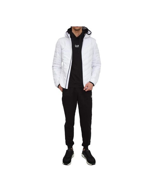 Running Jackets EA7 pour homme en coloris White