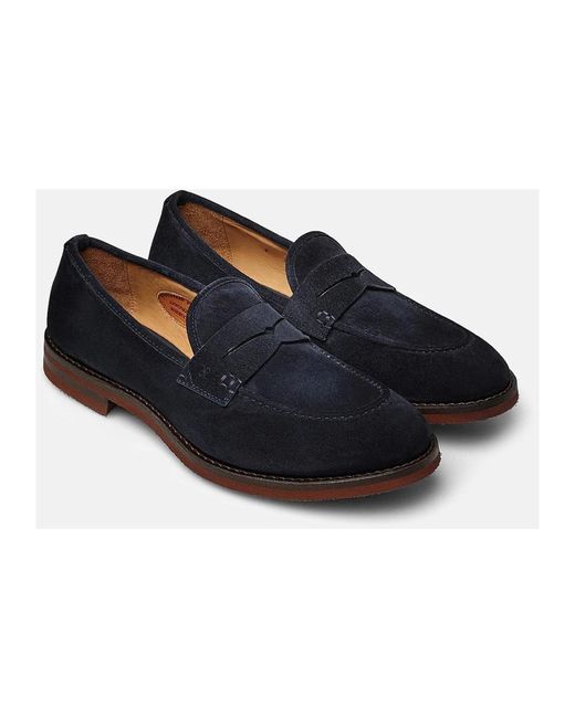 Fabi Blue Loafers for men