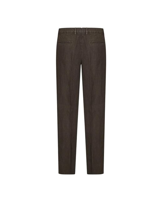 Boglioli Brown Suit Trousers for men