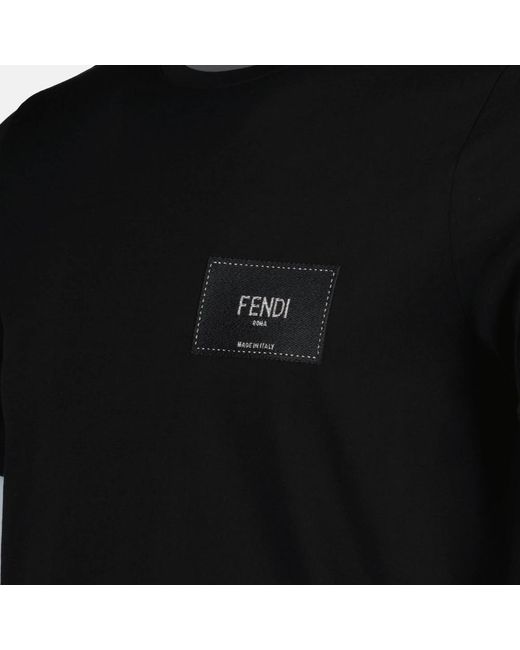 Fendi T-Shirts in het Black voor heren