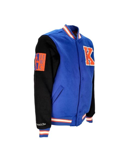 Bomber Jackets Mitchell & Ness pour homme en coloris Blue