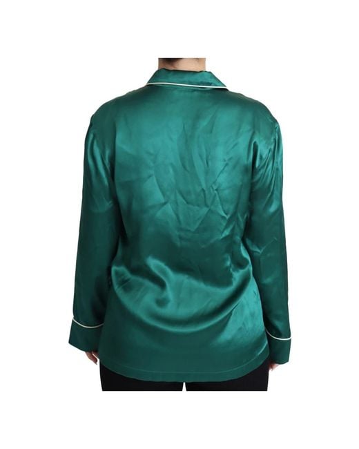 Dolce & Gabbana Green Blouses