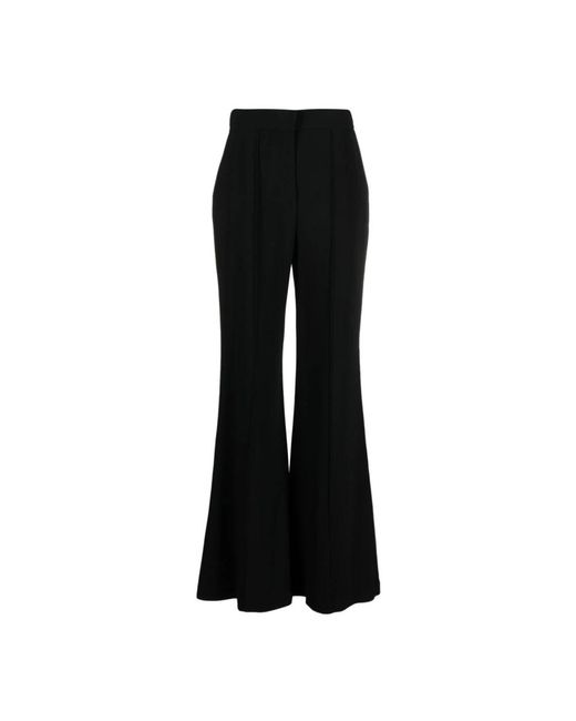 Trousers > wide trousers Elie Saab en coloris Black