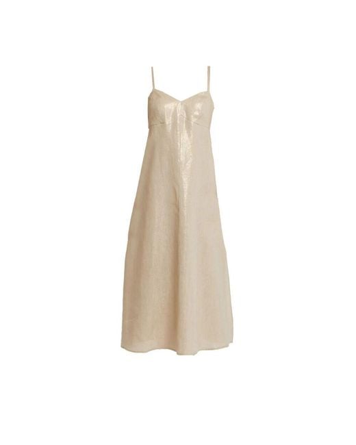 Midi Dresses Pennyblack en coloris Natural