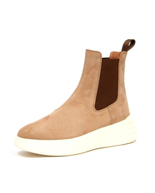 Chelsea Boots Hogan en coloris Brown