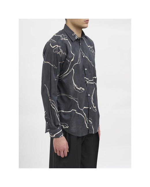 Paura Gray Casual Shirts for men