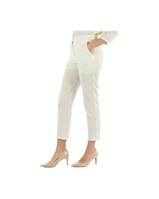 Pennyblack Natural Cropped Trousers