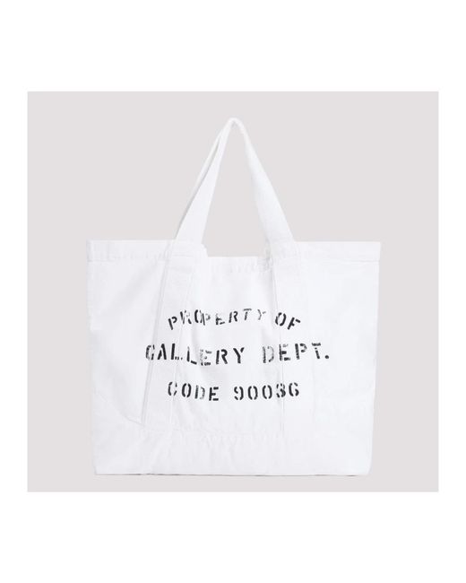 GALLERY DEPT. White Tote Bags for men