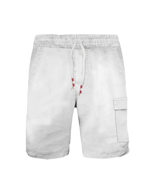 Mc2 Saint Barth Gray Casual Shorts for men