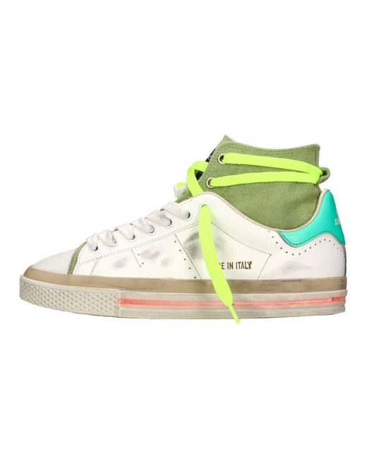 HIDNANDER Green Sneakers Multicolour