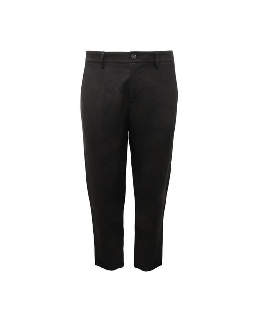 Cropped Trousers Patrizia Pepe de hombre de color Black
