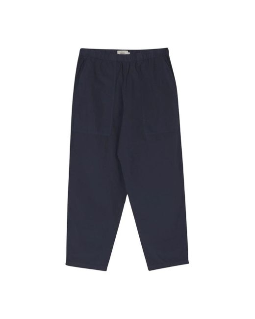Pantalone regolare con elastico in vita e tasca worker di Barena in Blue