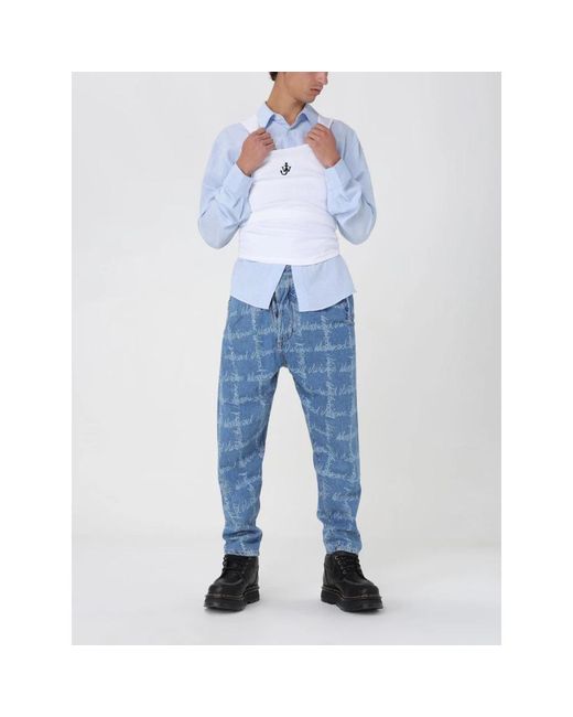 Vivienne Westwood Slim-Fit Jeans in het Blue voor heren