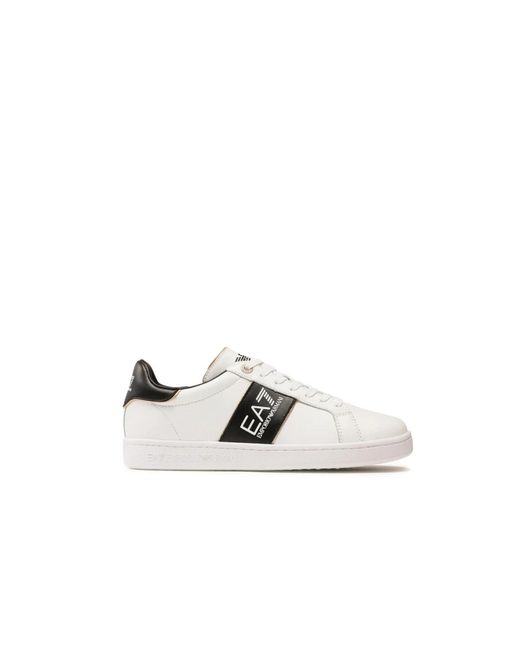 Sneakers bianco nero oro di EA7 in White da Uomo