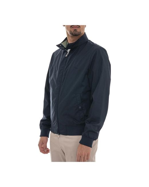 Harmont & Blaine Blue Bomber Jackets for men