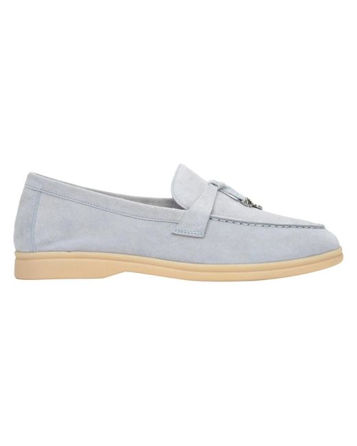 ESTRO Blue Loafers