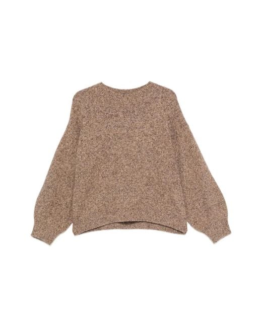 Soft Goat Brown Cashmere Knitwear