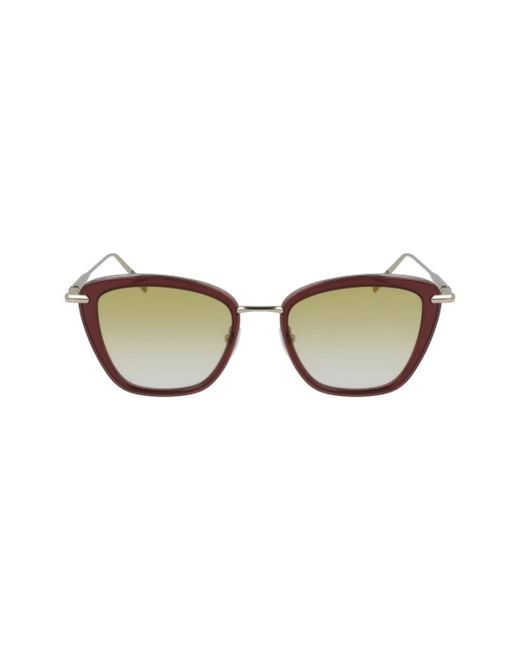 Sunglasses Longchamp de color Brown