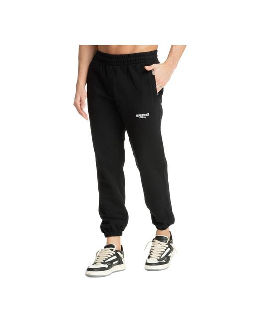 Represent Sweatpants in het Black voor heren