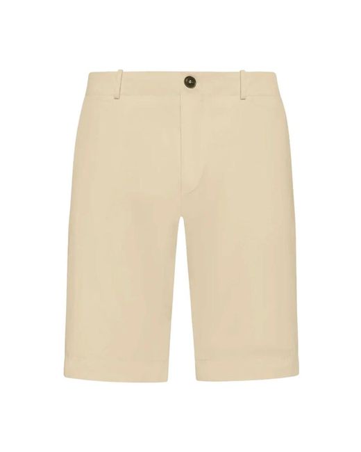 Rrd Korte Broeken ,Pastel Oranje Chino Shorts Slim Fit in het Natural voor heren