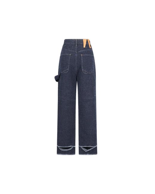 DARKPARK Blue Straight Fit Jeans