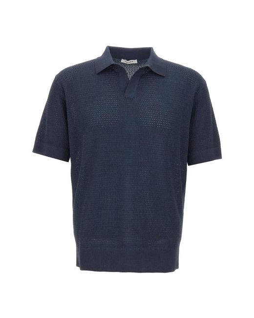 Kangra Blue Polo Shirts for men