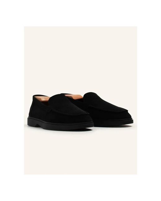 Mason Garments Black Loafers for men