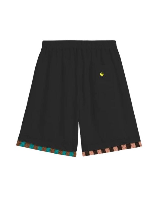 Barrow Black Casual Shorts for men